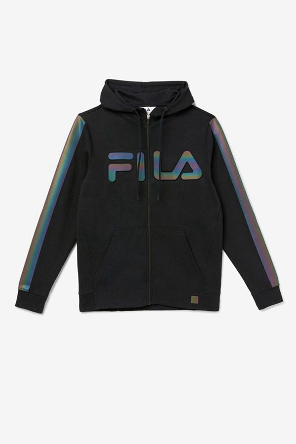 Fila Cadman Men's Hoodies - Black,NZ 830-51683